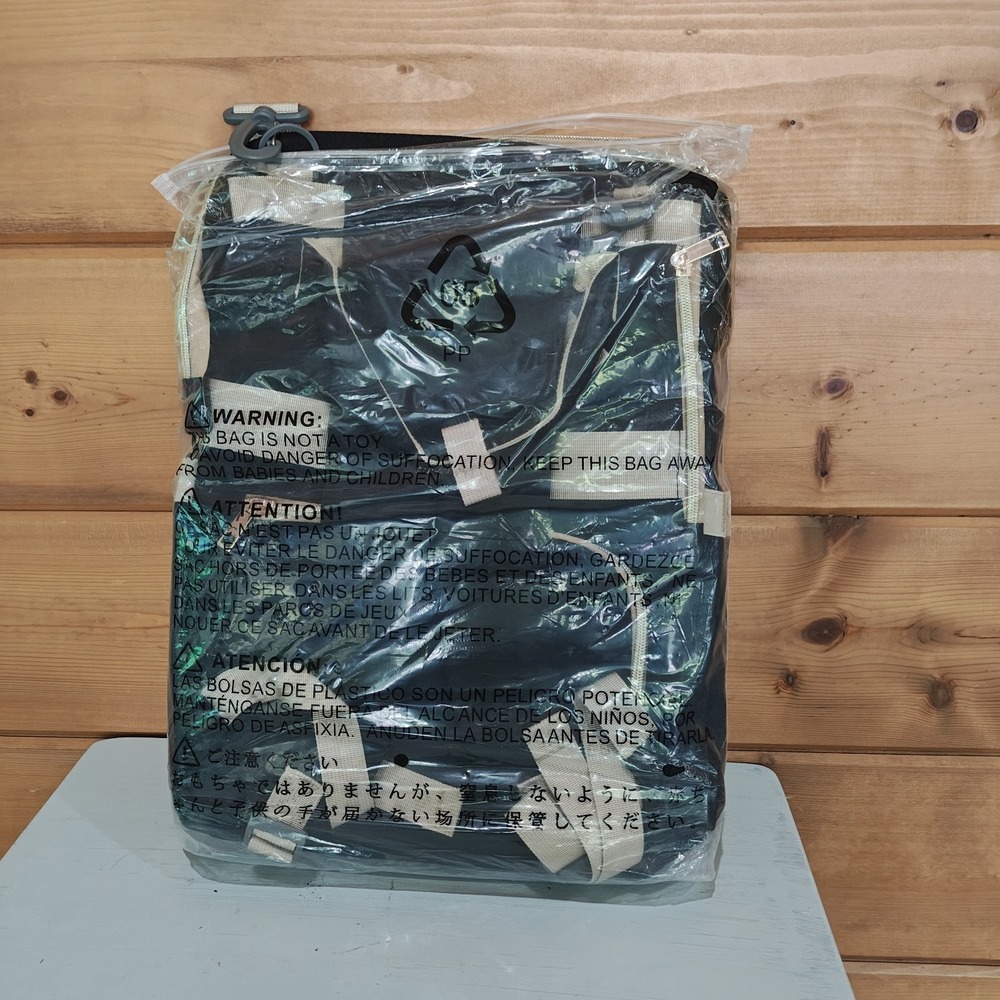 Diaper Bag Backpack with Changing Pad Pacifier Case, Baby Bag for Boy Girl J2 - Picture 3 of 4